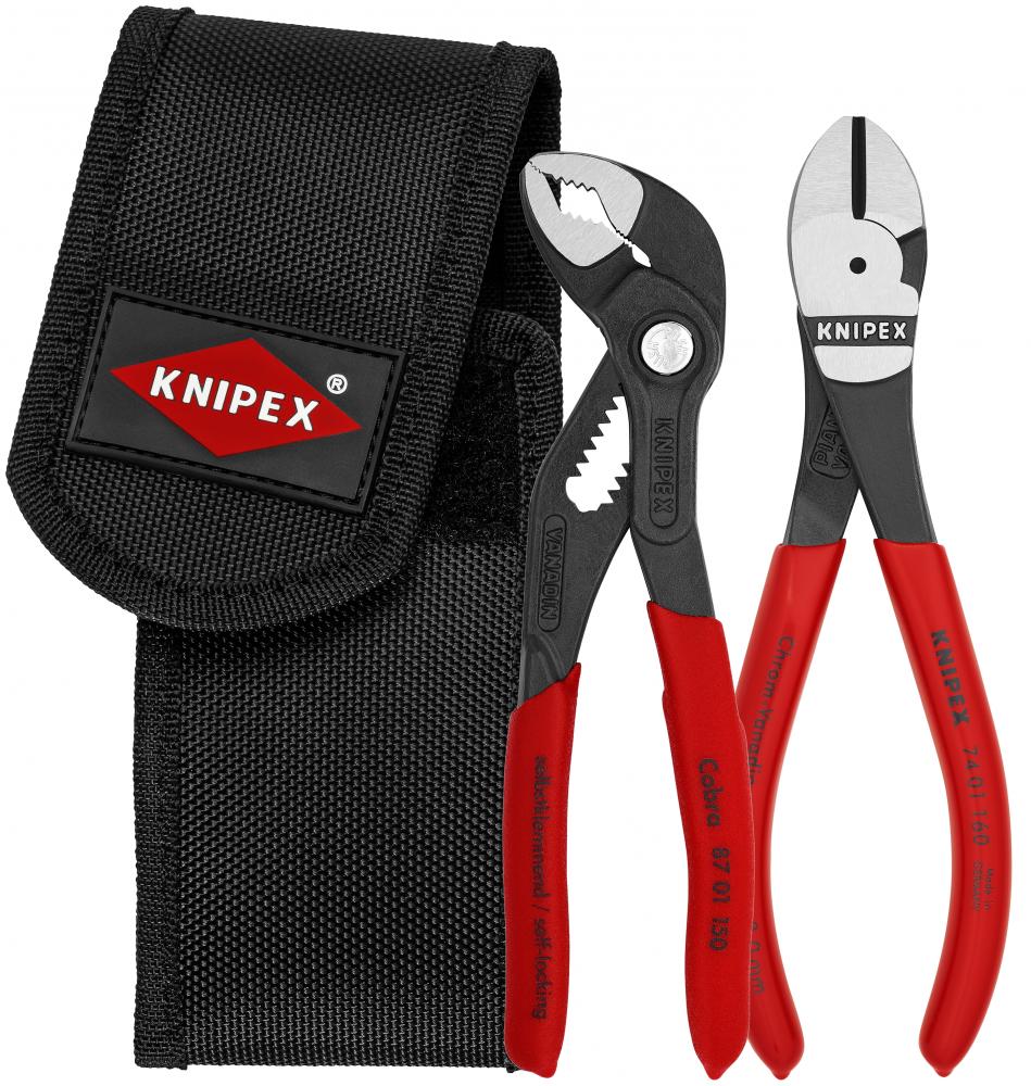 2 Pc Mini Pliers in Belt Pouch