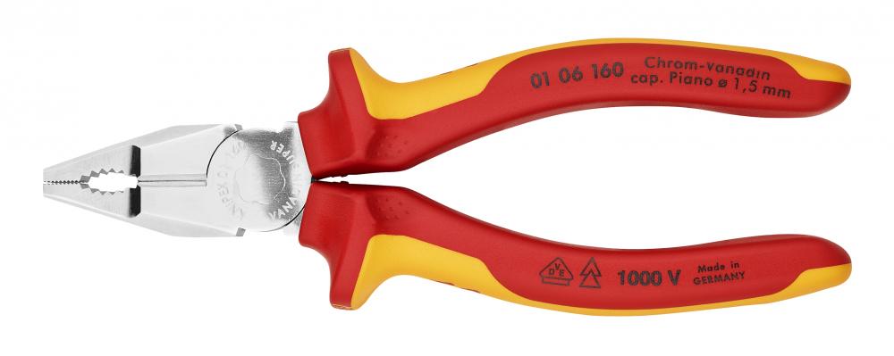 6 1/4&#34; Combination Pliers-1000V Insulated