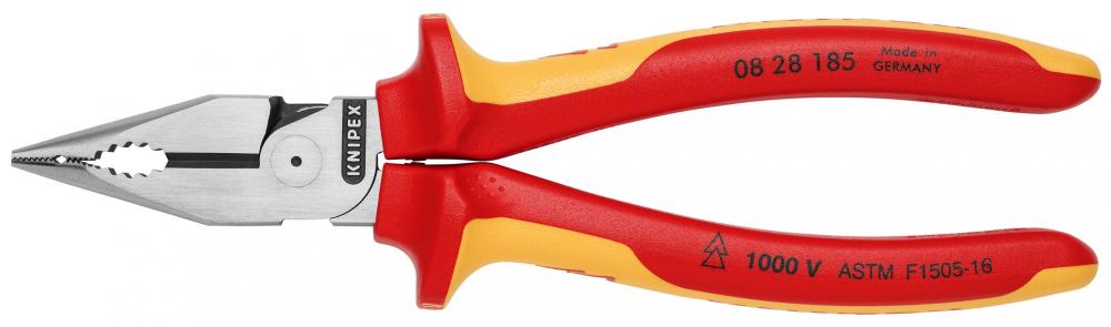 7 1/4&#34; Needle-Nose Combination Pliers-1000V Insulated