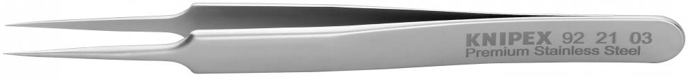 4 1/2&#34; Premium Stainless Steel Gripping Tweezers-Needle-Point Tips