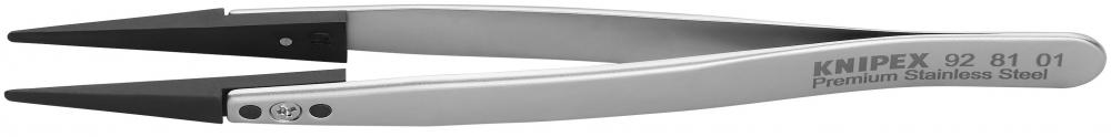 5 1/4&#34; Premium Stainless Steel Gripping Tweezers-Replaceable Tips