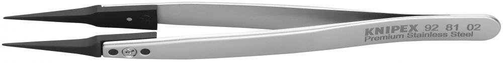 5 1/4&#34; Premium Stainless Steel Gripping Tweezers-Pointed Tips