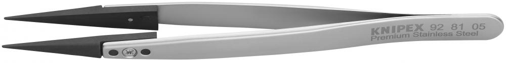 5 1/4&#34; Premium Stainless Steel Gripping Tweezers-Pointed Tips
