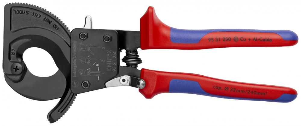 10&#34; Ratcheting Cable Cutters