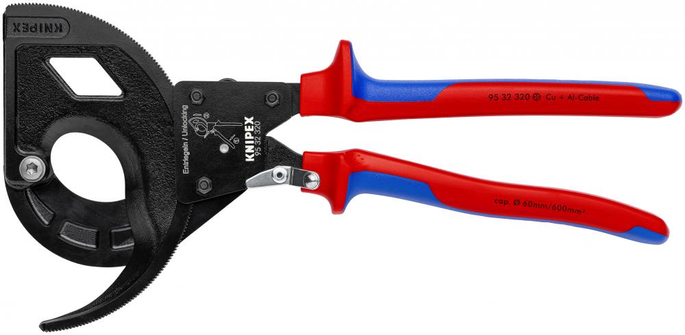 12 1/2&#34; 3 Stage Drive Ratcheting Cable Cutter