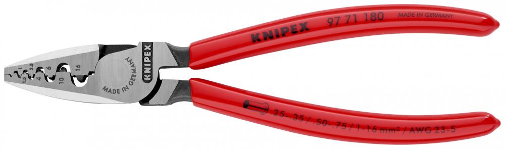 7 1/4&#34; Crimping Pliers for Wire Ferrules
