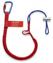 Knipex Tools 00 50 12 T BKA - 38" Tool Tethering Lanyard with Captive Eye Carabiner up to 13 lbs.