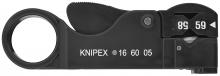 Knipex Tools 16 60 05 SB - 4 1/4" Coax Wire Stripper