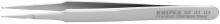 Knipex Tools 92 01 03 - 4 3/4" Premium Stainless Steel Positioning Tweezers-SMD