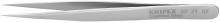 Knipex Tools 92 21 07 - 4 1/2" Stainless Steel Gripping Tweezers-Needle Point Tips