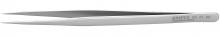 Knipex Tools 92 21 08 - 5 1/2" Stainless Steel Gripping Tweezers-Needle Point Tips