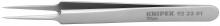 Knipex Tools 92 23 01 - 4 1/2" Titanium Gripping Tweezers-Needle-Point Tips