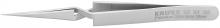 Knipex Tools 92 91 02 - 4 3/4" Premium Stainless Steel Gripping Cross-Over Tweezers-Needle-Point Tips