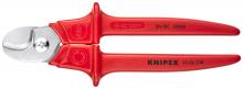 Knipex Tools 95 06 230 - 9" Cable Shears-1000V Insulated