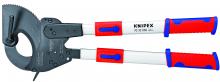 Knipex Tools 95 32 060 - 23 3/4" Ratcheting Cable Cutters-Telescopic Handles
