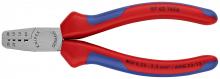 Knipex Tools 97 62 145 A - 5 3/4" Crimping Pliers for Wire Ferrules