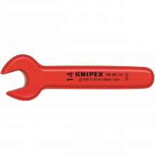 Knipex Tools 98 00 07 - 4 1/4" Open End Wrench-1000V Insulated, 7 mm