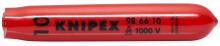 Knipex Tools 98 66 10 - 3" Self-Clamping Plastic Slip-On Cap-1000V Insulated