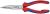 8" Long Nose 40° Angled Pliers with Cutter-Tethered Attachment