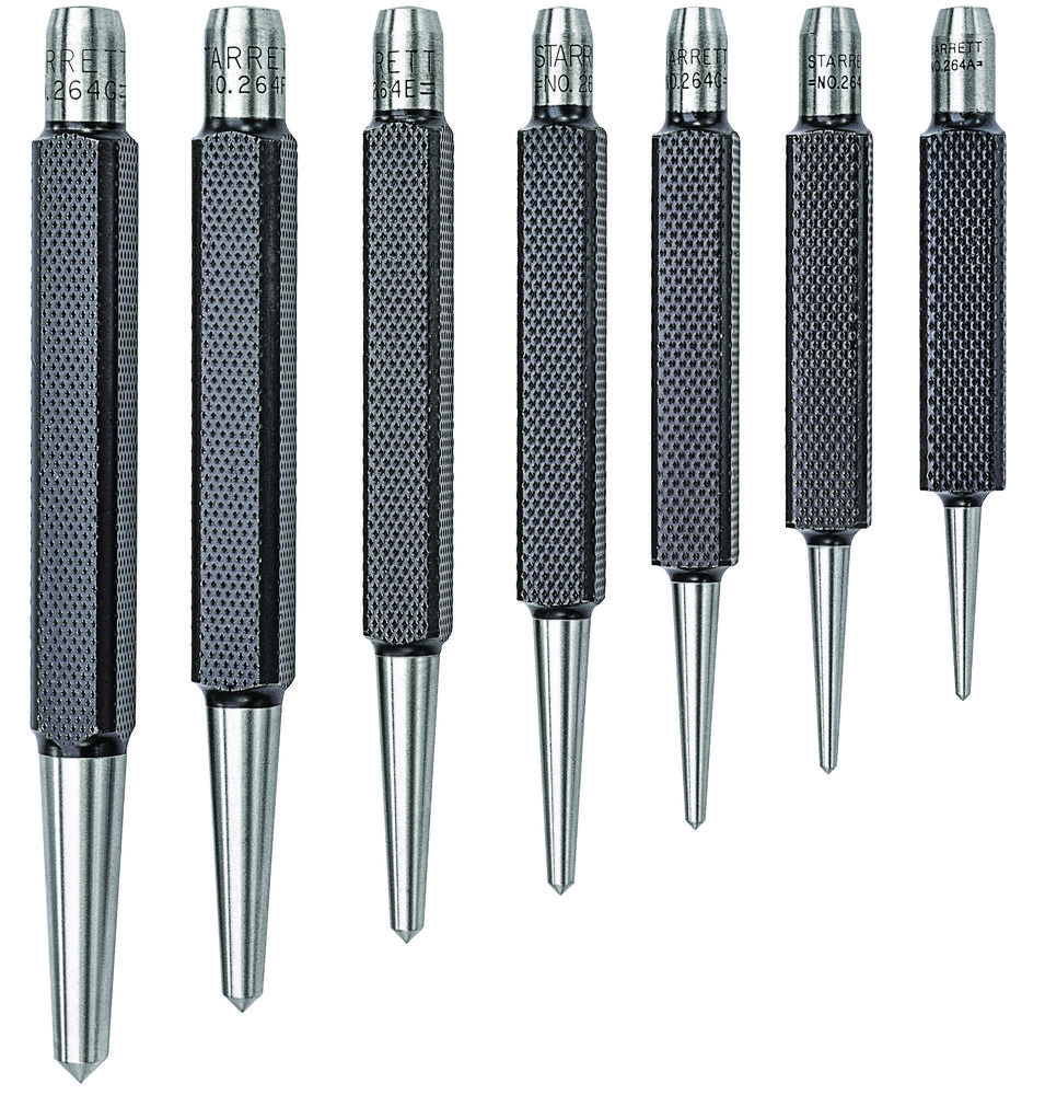 CENTER PUNCH, SET OF 7 (A,B,C,D,E,F,G)