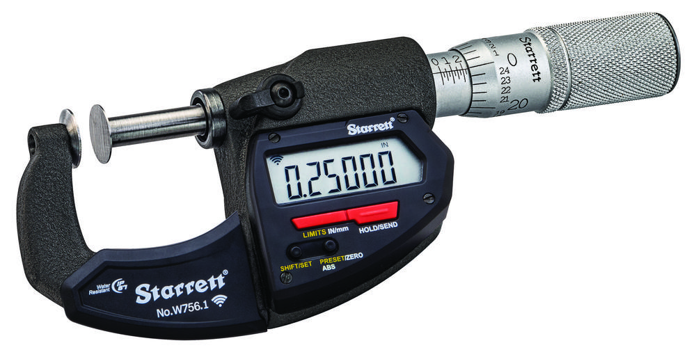 W756.1FL-1 Wireless Electronic Disc-Type Micrometer