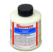 Starrett 1610-4 - BLUE LAYOUT DYE, 4 oz PLASTIC BOTTLE