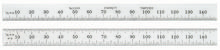 Starrett C330-150 - C330-150 150mm Full-Flexible Steel Rule with Millimeter Graduations, Graduations at 1/2mm One Side; 