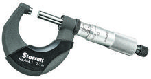 Starrett T444.1XRL-1 - OUTSIDE MICROMETER, 0-1", .0001" GRADS