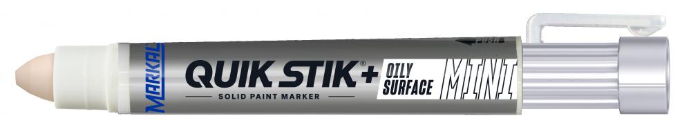Quik Stik®+ Oily Surface Mini Solid Paint Marker, White