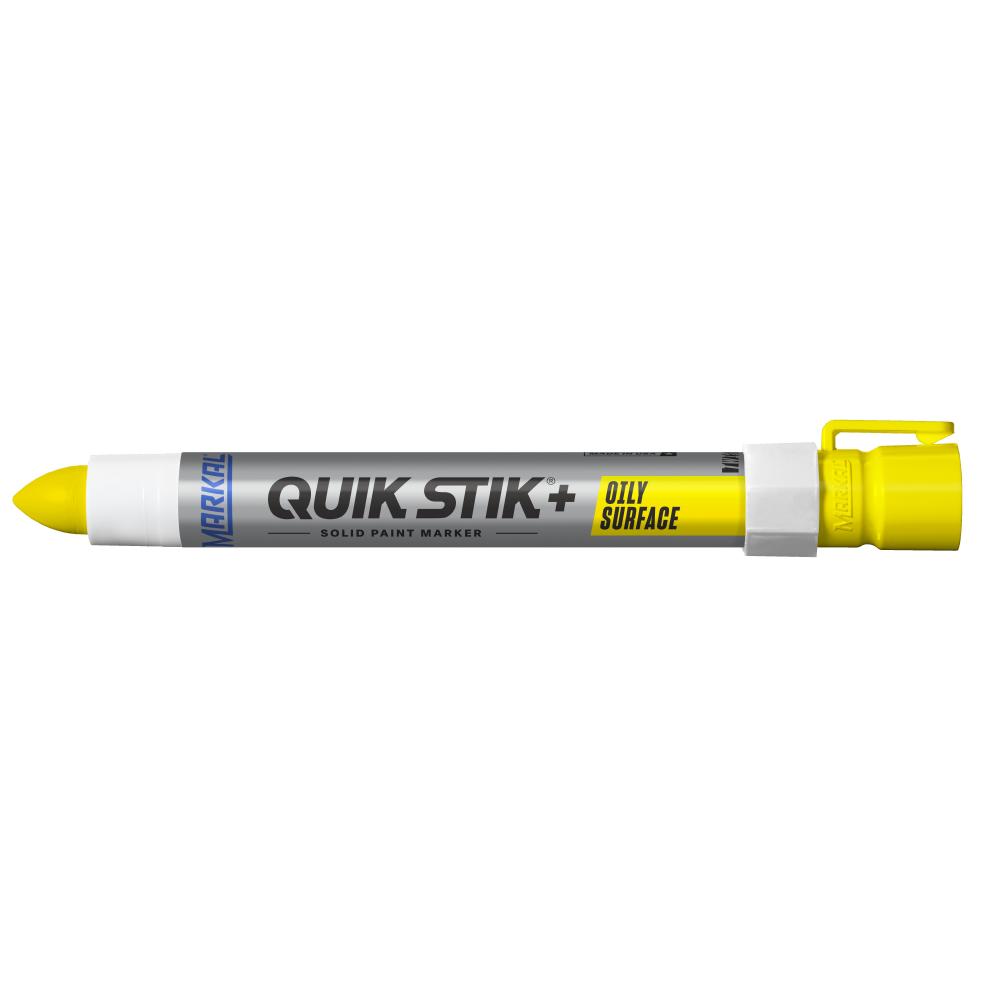 Quik Stik®+ Oily Surface Solid Paint Marker, Yellow