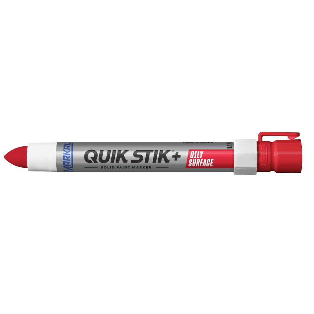 Quik Stik®+ Oily Surface Solid Paint Marker, Red