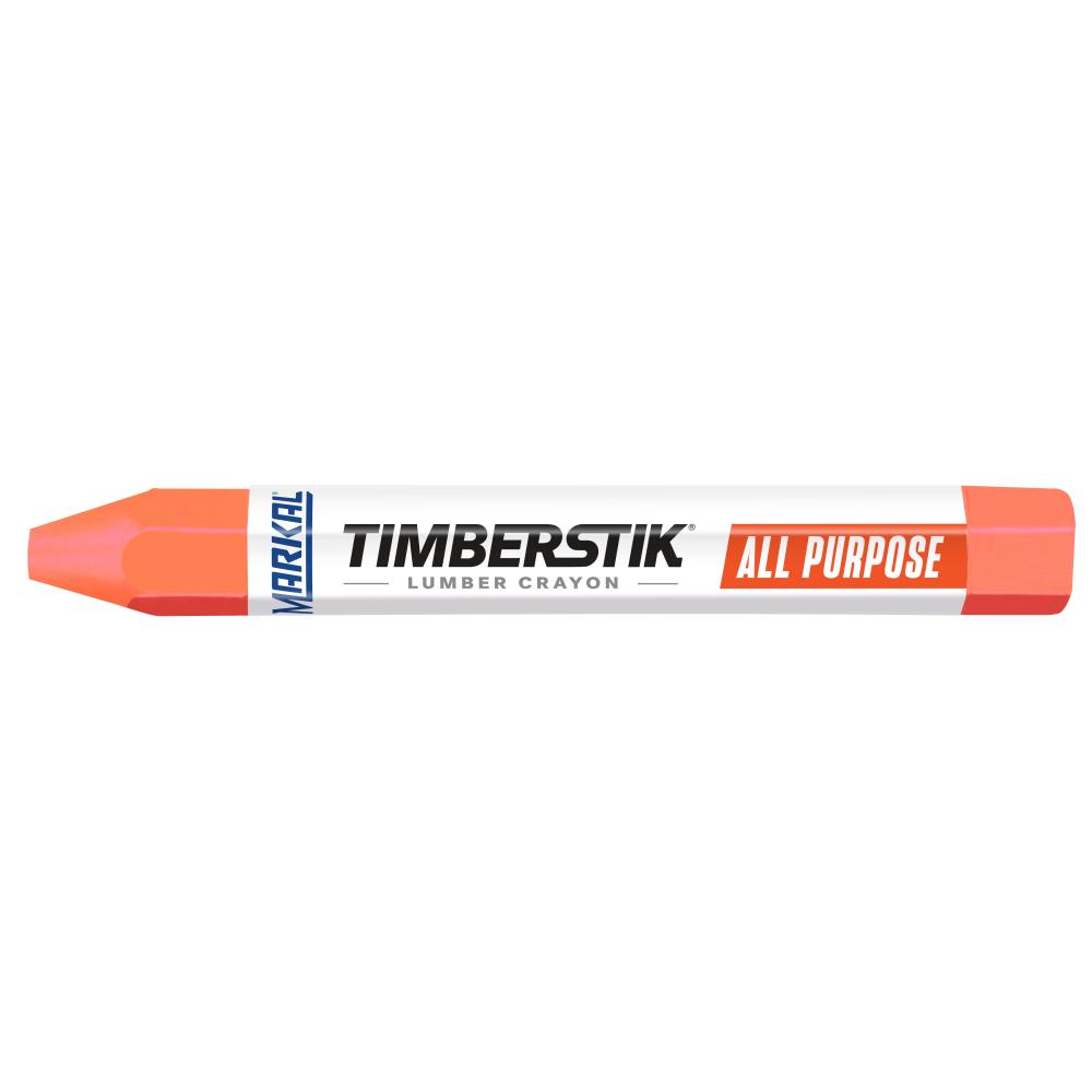 Timberstik® All Purpose Lumber Crayon, Orange