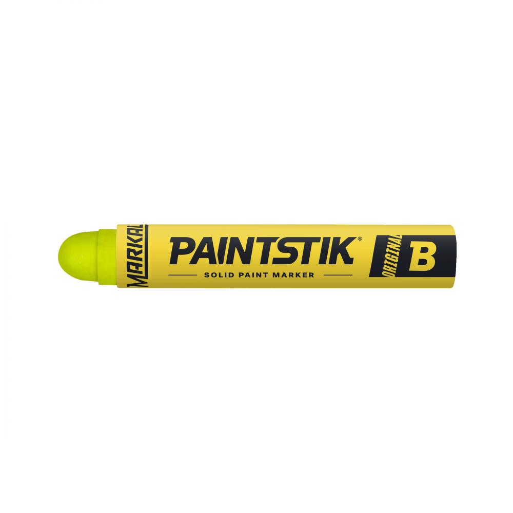 Paintstik® Original B Solid Paint Marker, Fluorescent Yellow