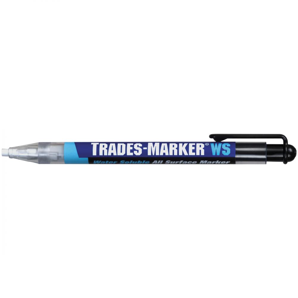 Trades-Marker®+ Water Soluble Mechanical Grease Pencil, White