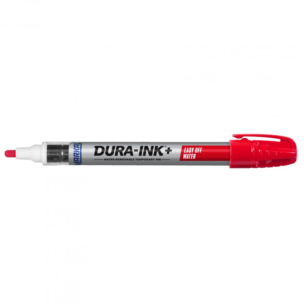 DURA-INK®+ Easy Off Water Removable Ink Marker, Red