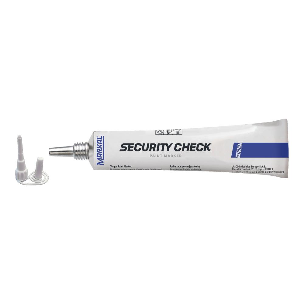 Security Check Paint Marker, Blue