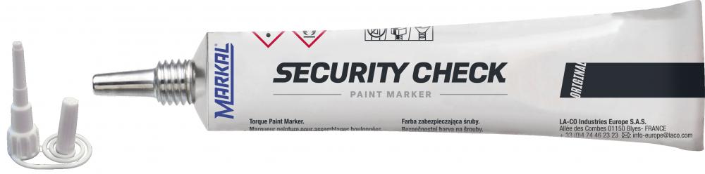 Security Check Paint Marker, Black