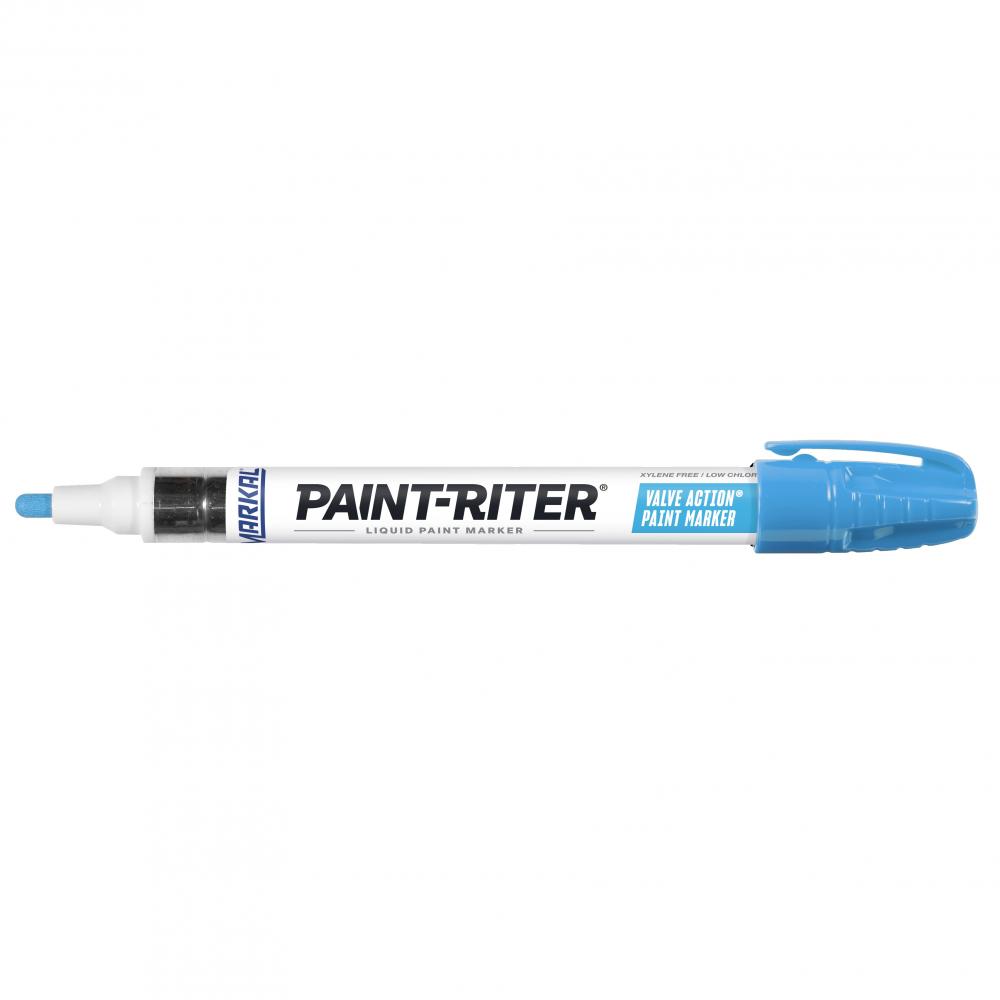 Paint-Riter® Valve Action® Liquid Paint Marker, Light Blue
