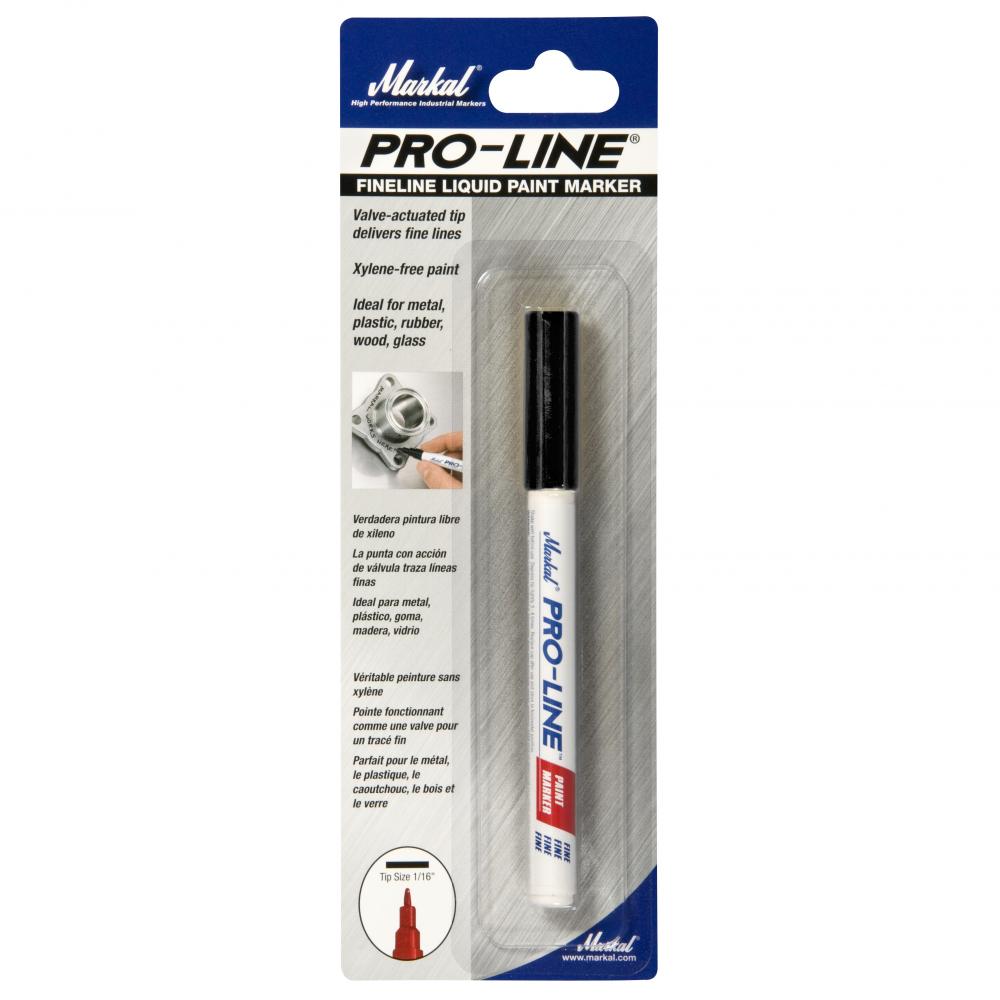 Pro-Line® Paint Markers - Carded, Black