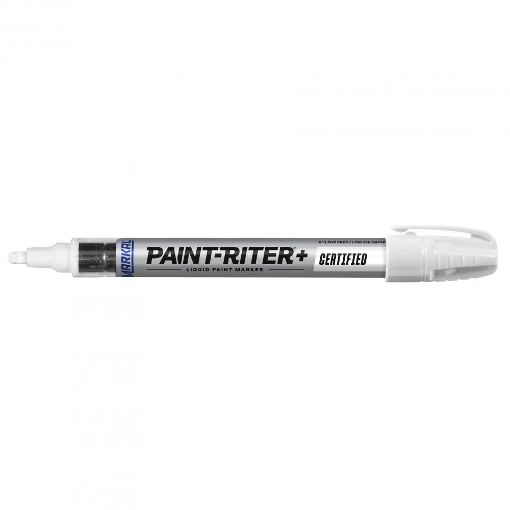 Paint-Riter®+ Certified Liquid Paint Marker, White