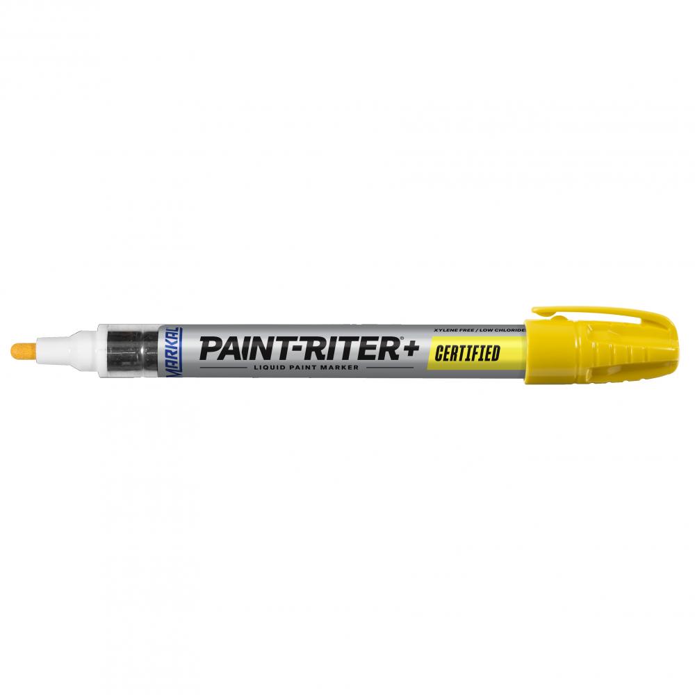 Paint-Riter®+ Certified Liquid Paint Marker, Yellow