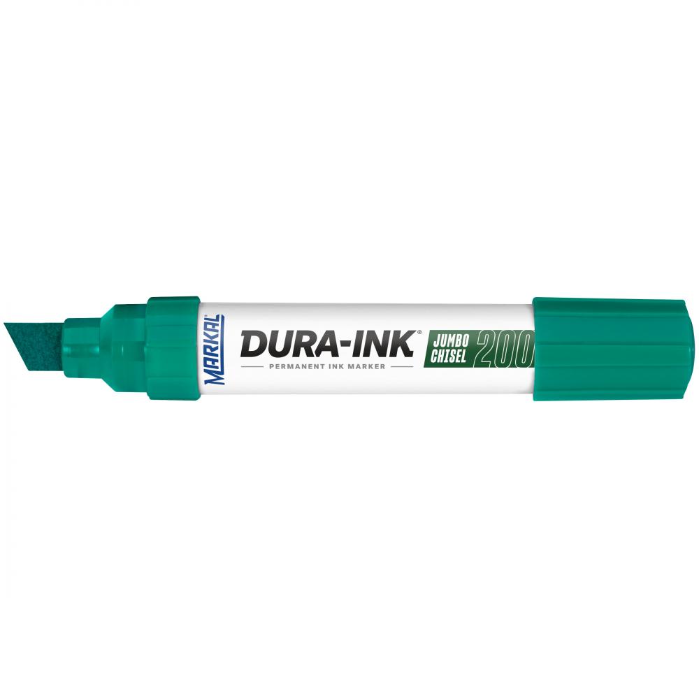 DURA-INK® Jumbo Chisel Permanent Ink Marker, Green
