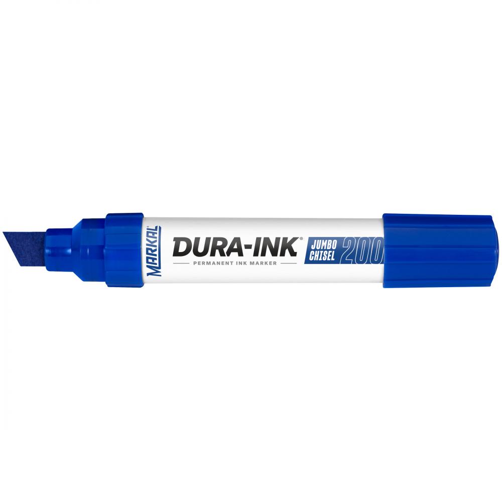 DURA-INK® Jumbo Chisel Permanent Ink Marker, Blue