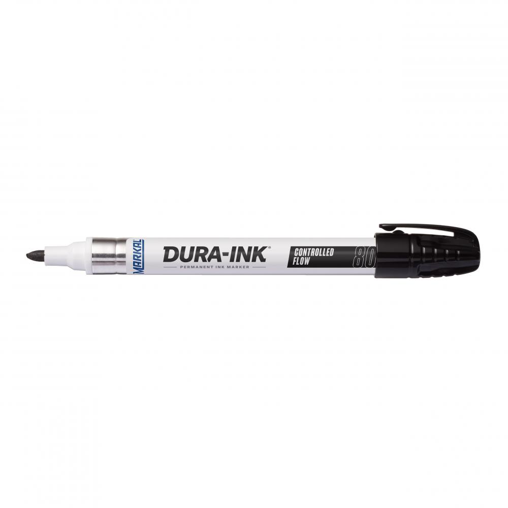 DURA-INK® Controlled Flow Permanent Ink Marker, Black
