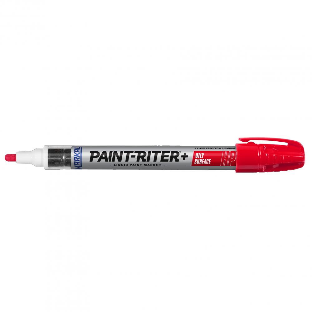 Paint-Riter®+ Oily Surface Liquid Paint Marker, Red