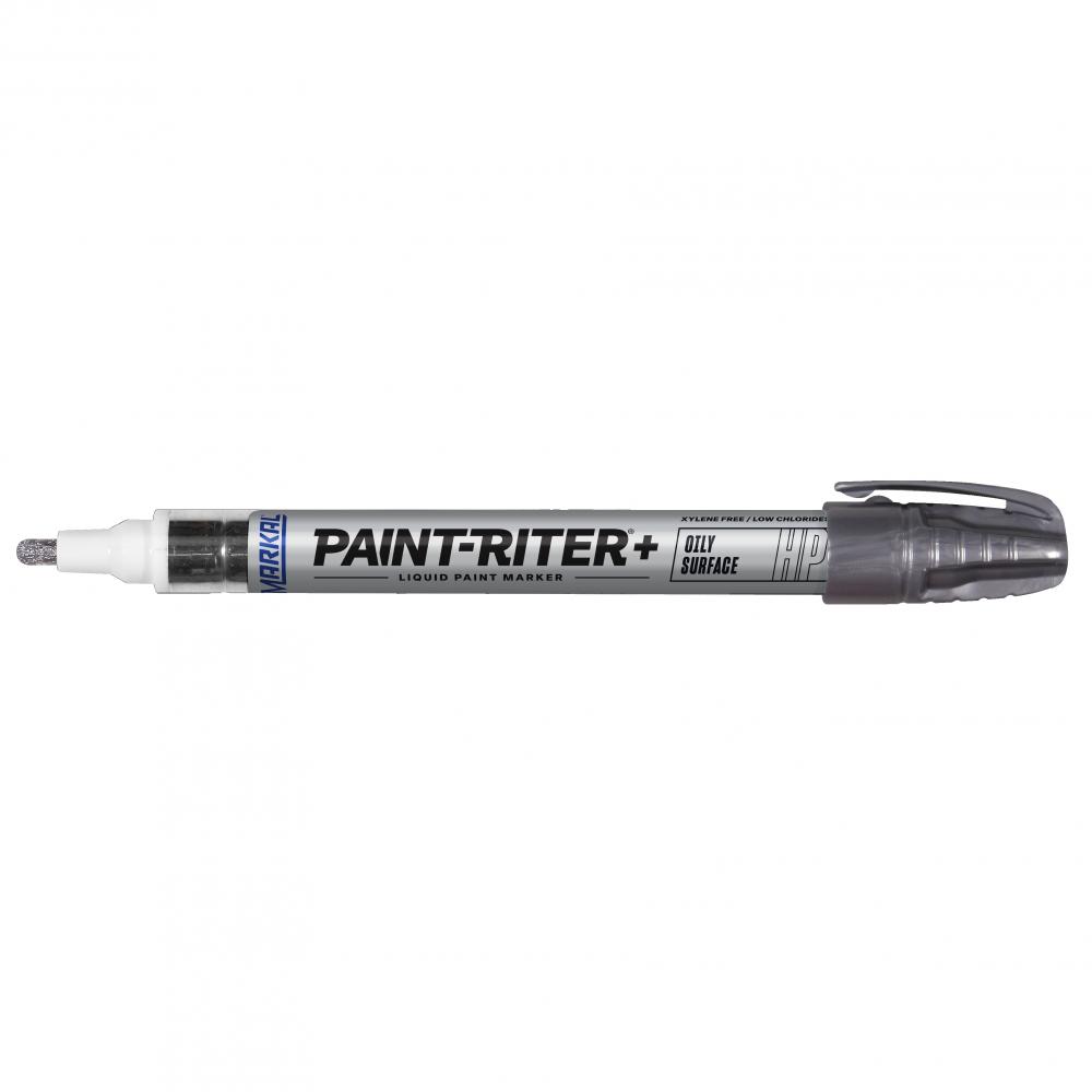 Paint-Riter®+ Oily Surface Liquid Paint Marker, Silver