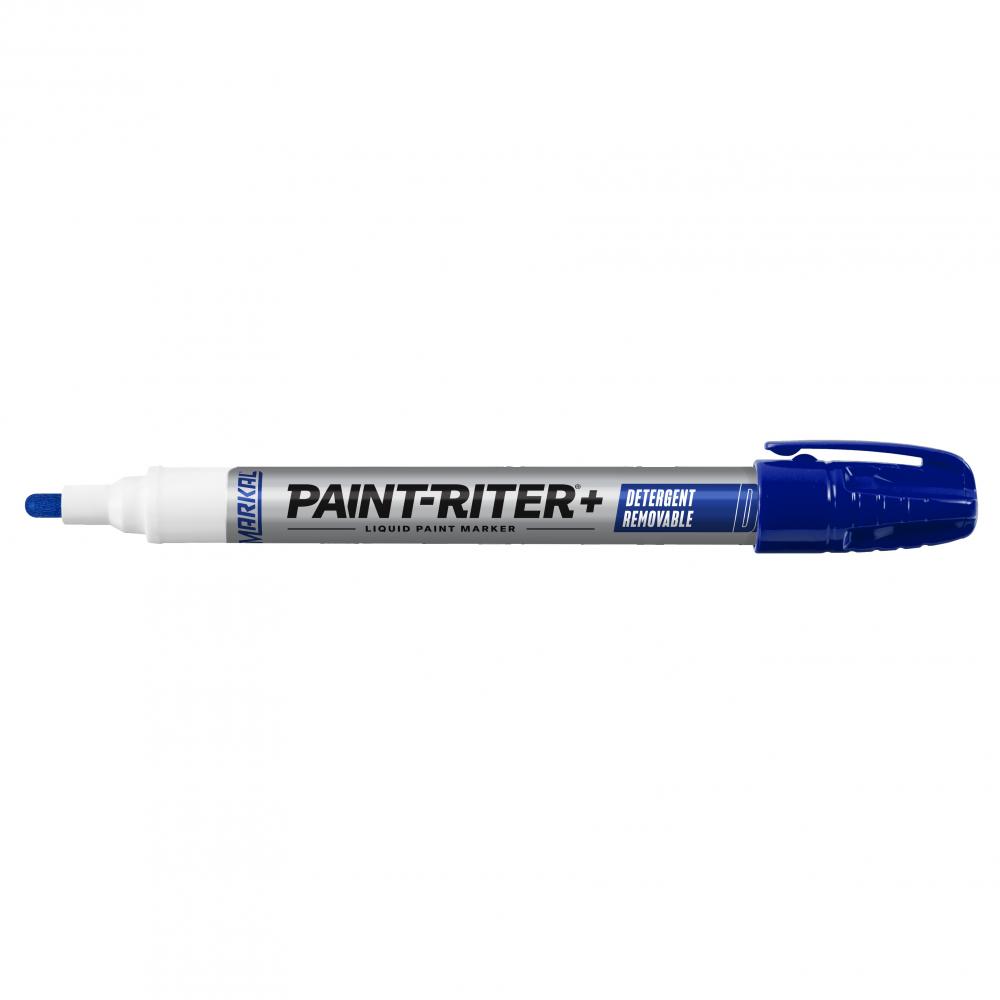 Paint-Riter®+ Detergent Removable Liquid Paint Marker, Blue