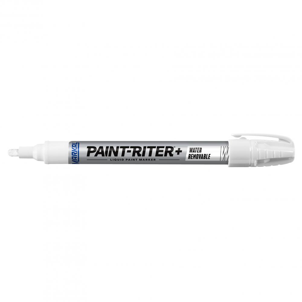 Paint-Riter®+ Water Removable Liquid Paint Marker, White