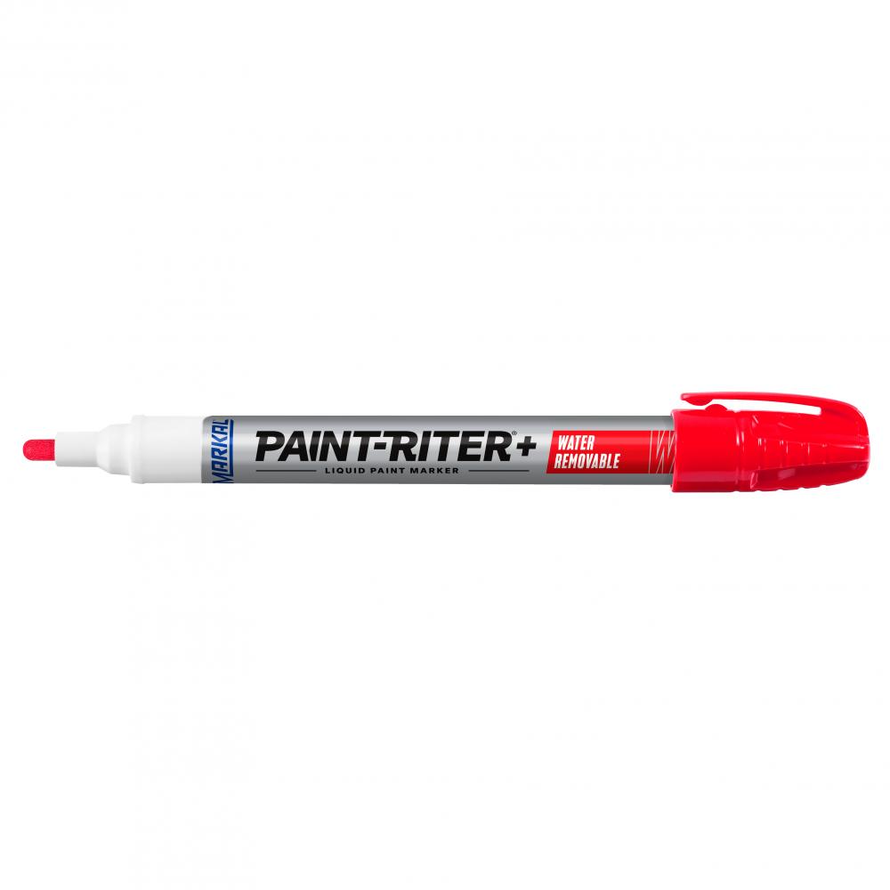Paint-Riter®+ Water Removable Liquid Paint Marker, Red
