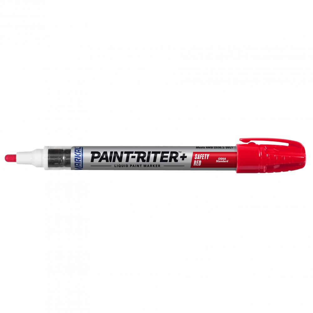 Paint-Riter®+ Safety Colors Liquid Paint Marker, Red